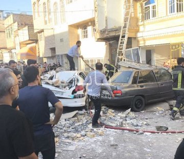 הפיצוץ אתמול בעיר קום בעקבות... דוד מים