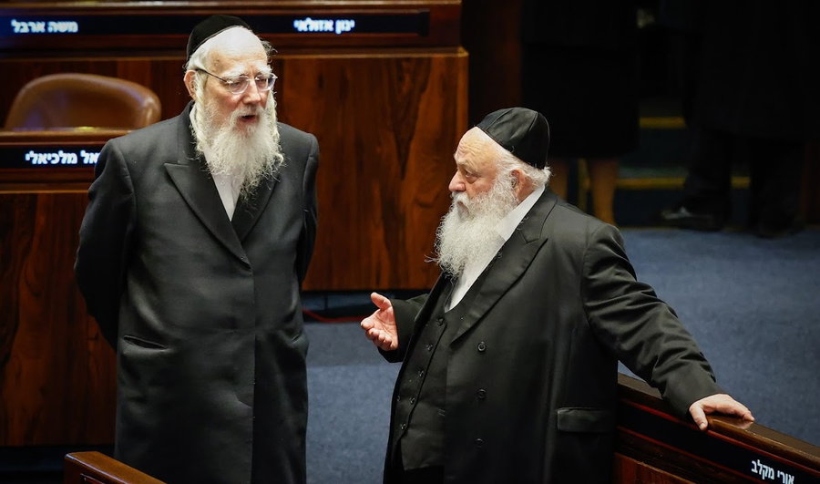 אייכלר וגולדקנופף במליאה