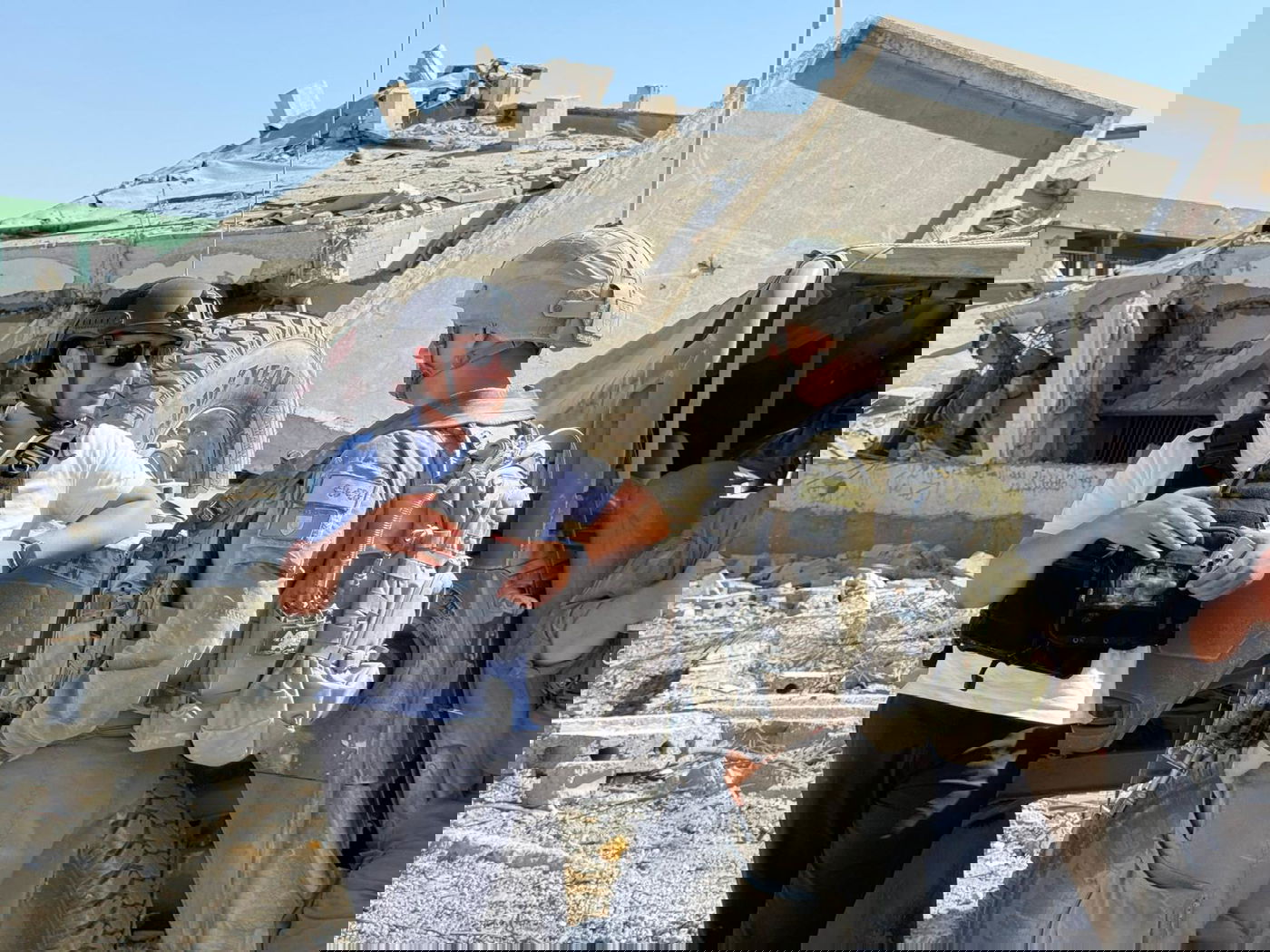 עם סמח"ט כפיר, בחאן יונס