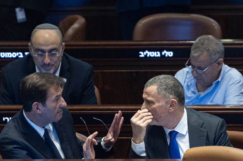 ביסמוט ואדלשטיין במליאה