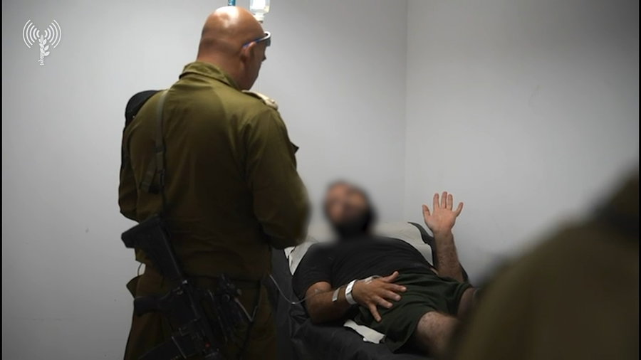 תיעוד מהמתקן הקדמי הנייד למיון וטיפול בפצועים בסוריה
