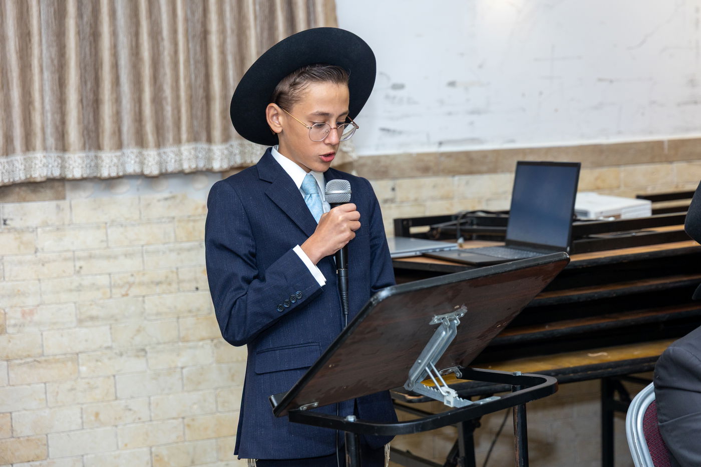 מעמד סיום המסכתות של המחזור הראשון בת"ת 'אוצר התורה' בקריית אתא