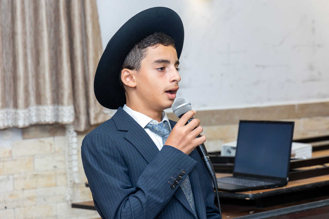 מעמד סיום המסכתות של המחזור הראשון בת"ת 'אוצר התורה' בקריית אתא