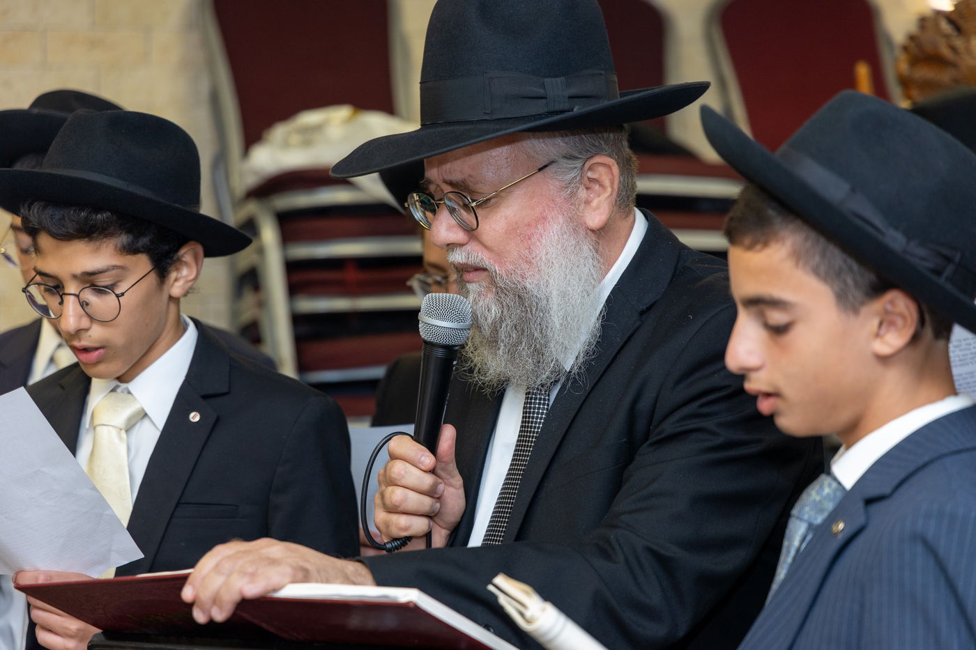 מעמד סיום המסכתות של המחזור הראשון בת"ת 'אוצר התורה' בקריית אתא