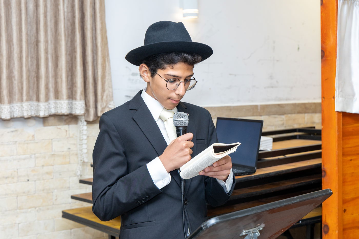 מעמד סיום המסכתות של המחזור הראשון בת"ת 'אוצר התורה' בקריית אתא