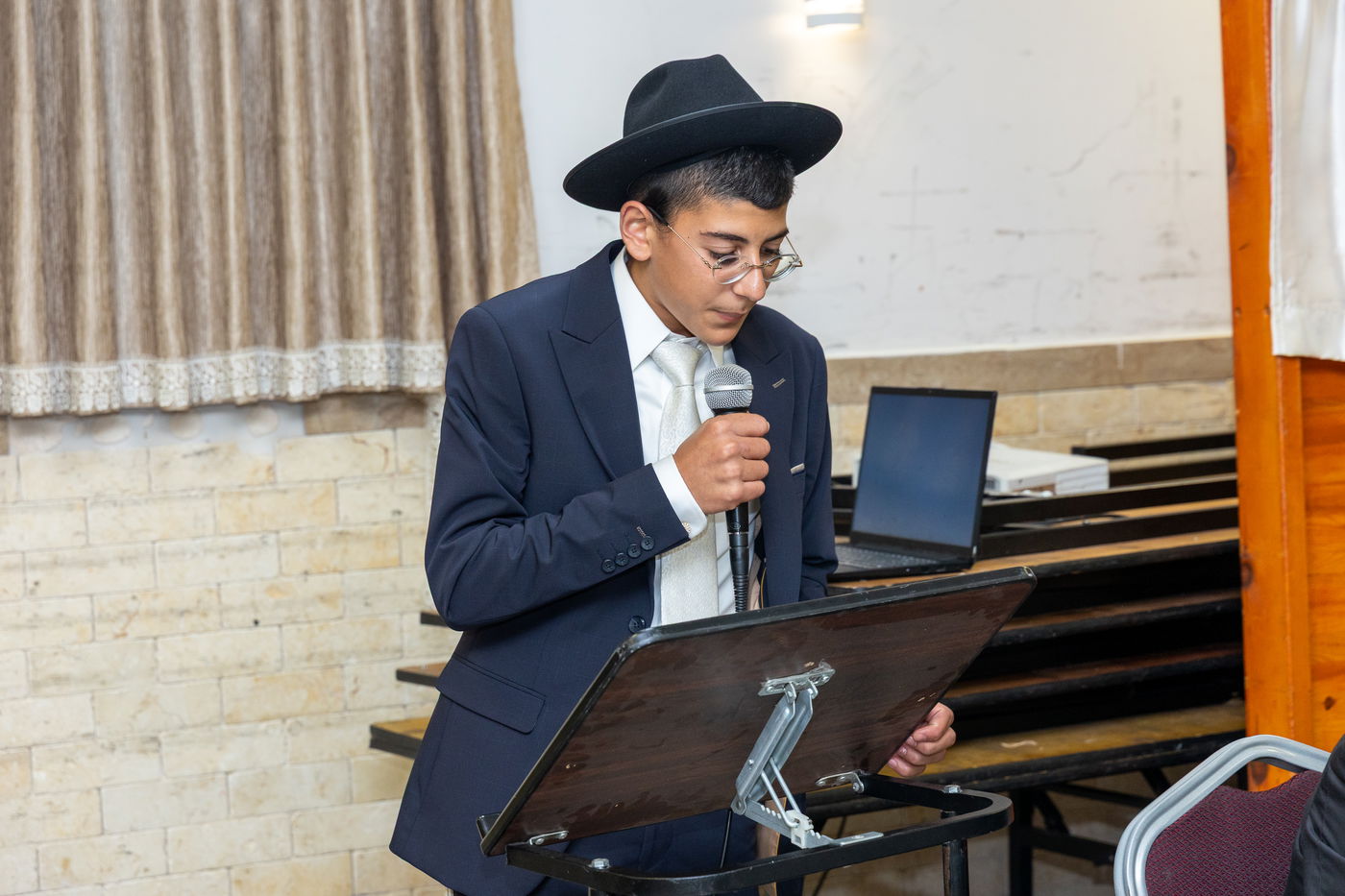 מעמד סיום המסכתות של המחזור הראשון בת"ת 'אוצר התורה' בקריית אתא