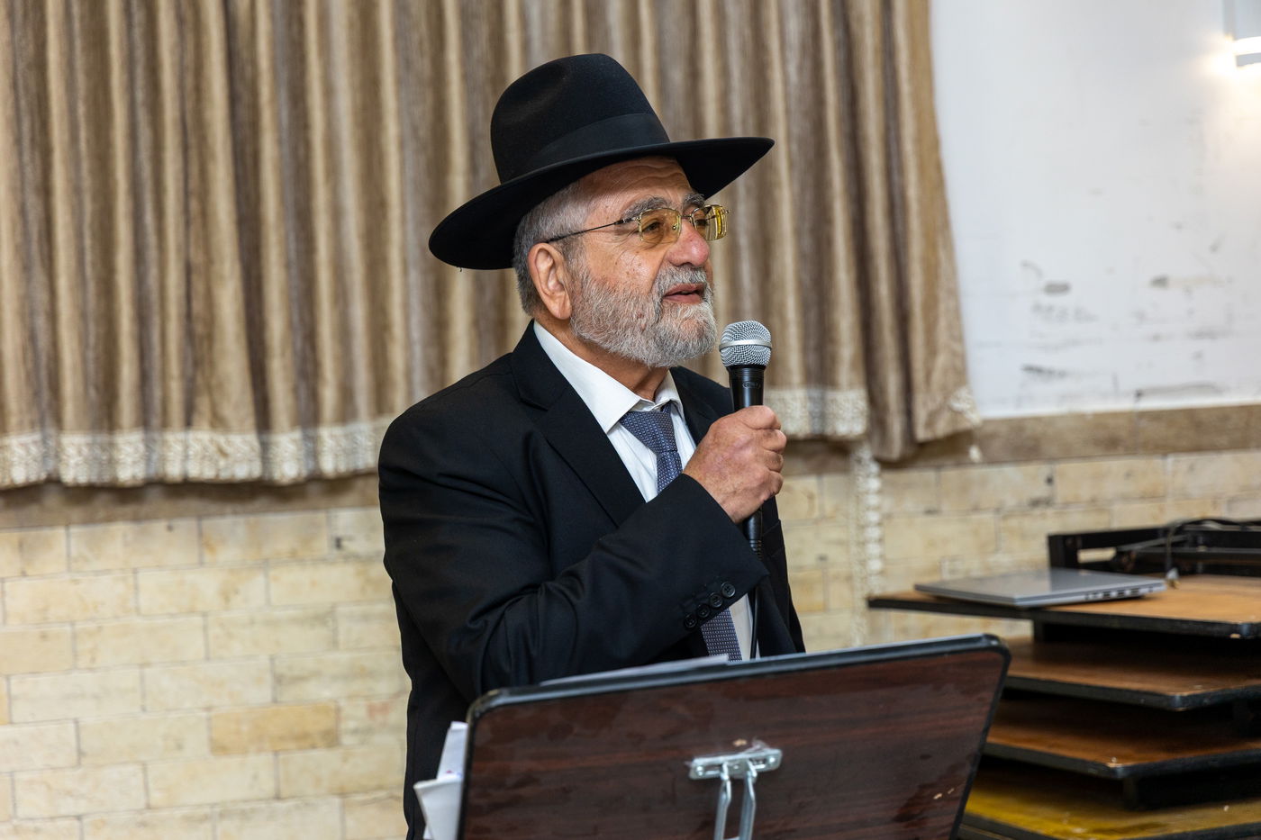 מעמד סיום המסכתות של המחזור הראשון בת"ת 'אוצר התורה' בקריית אתא