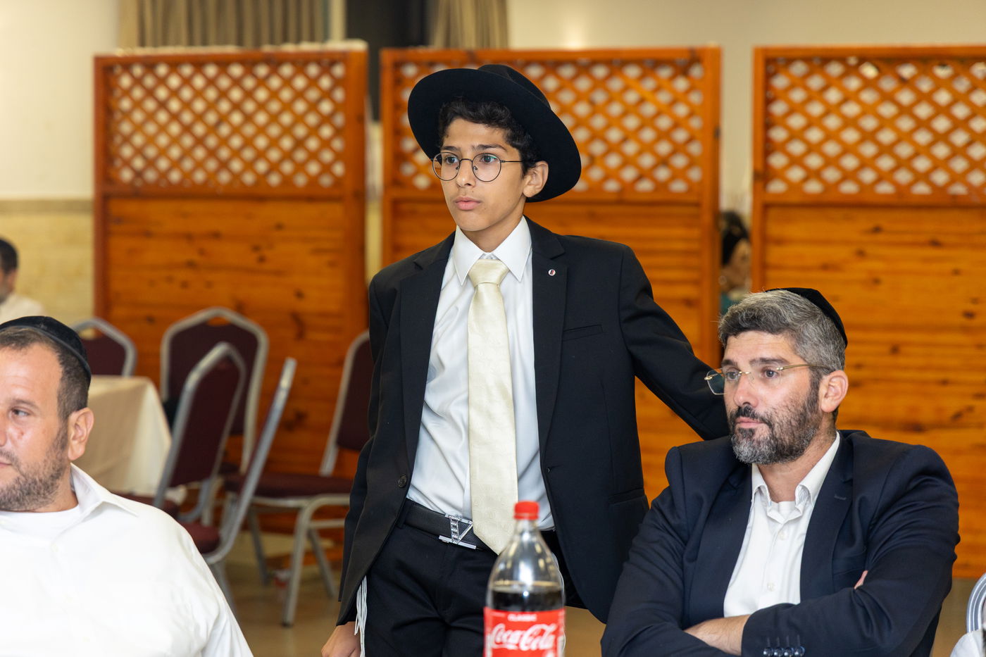 מעמד סיום המסכתות של המחזור הראשון בת"ת 'אוצר התורה' בקריית אתא