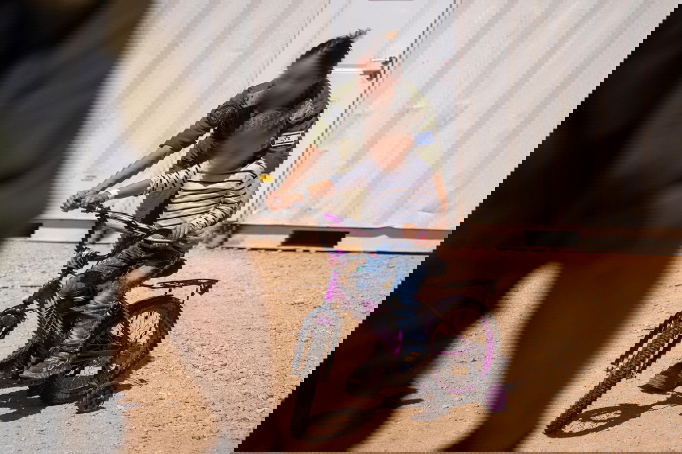 תיעוד מהמתקן הקדמי הנייד למיון וטיפול בפצועים בסוריה