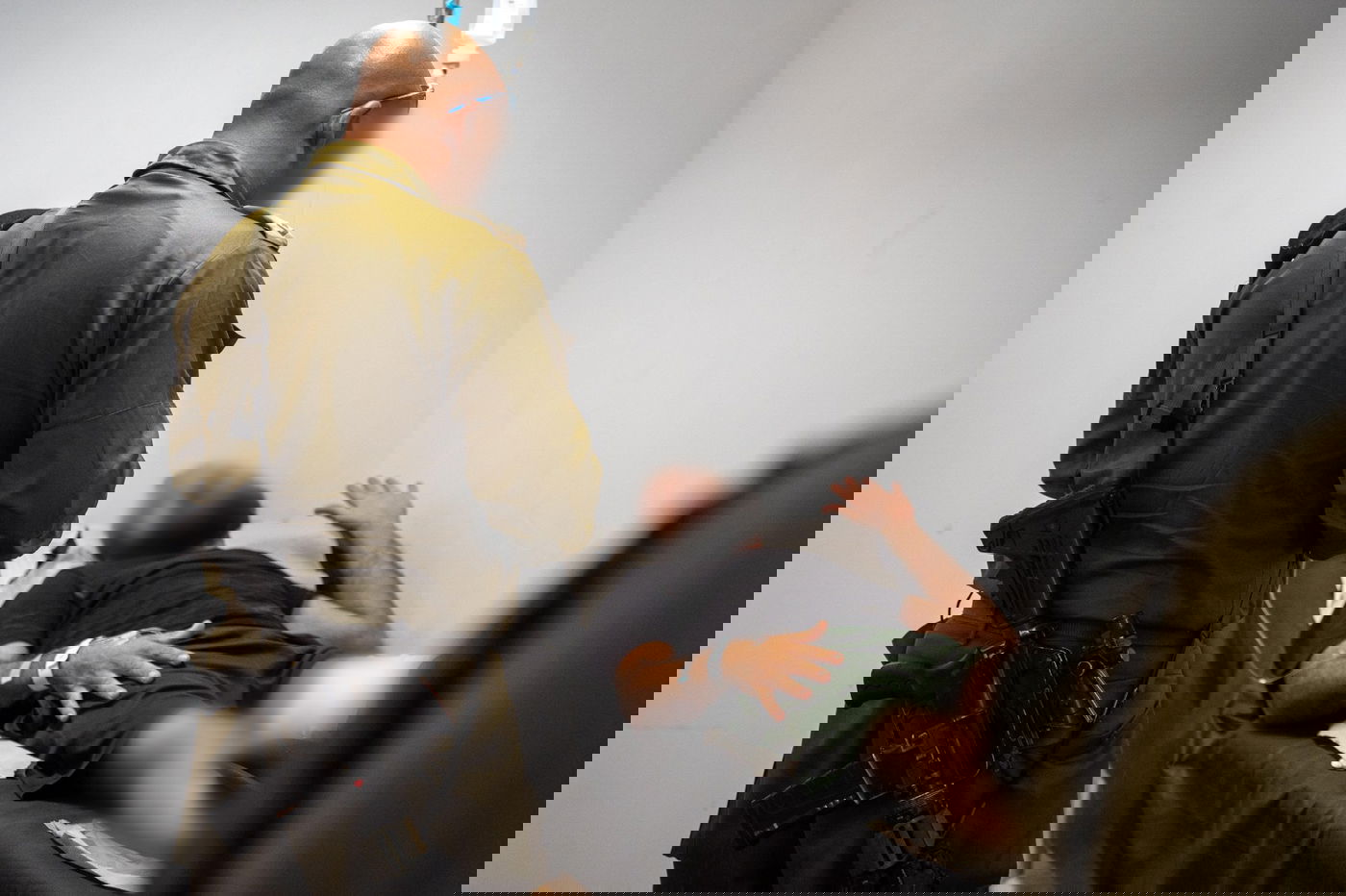 תיעוד מהמתקן הקדמי הנייד למיון וטיפול בפצועים בסוריה