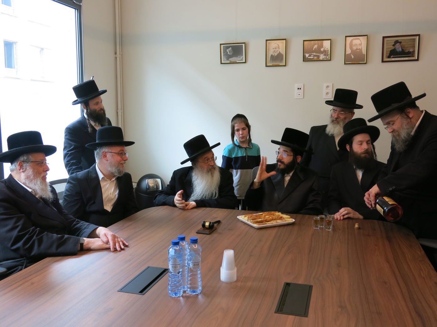 הרב חיים מאיר רוקח בביקור אצל הרה"ג פנחס פאדווא