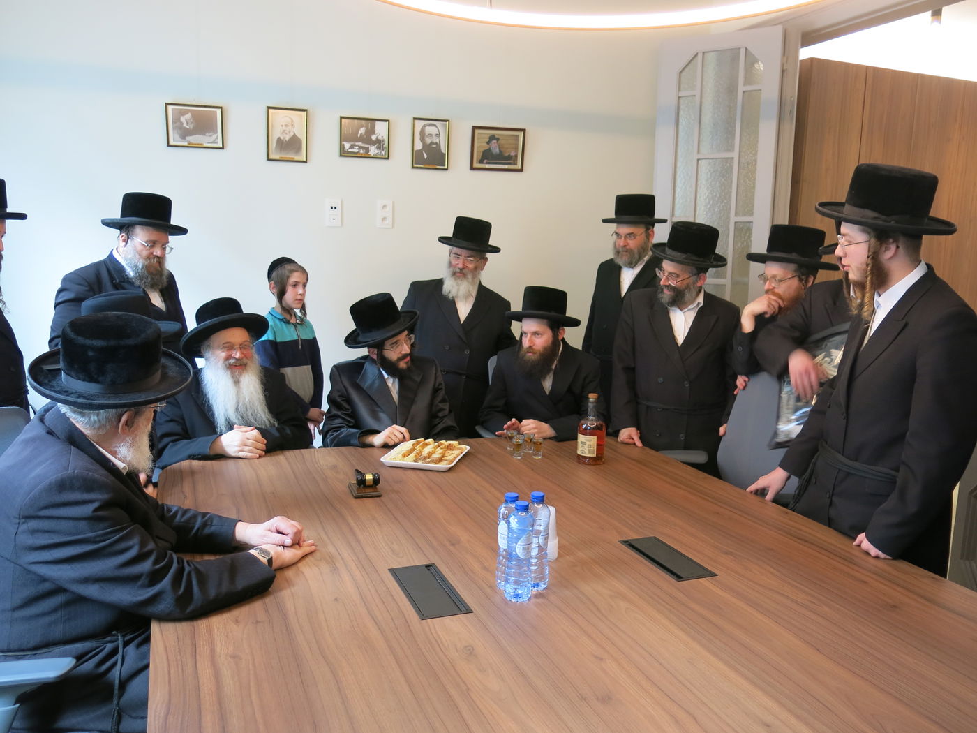 הרב חיים מאיר רוקח בביקור אצל הרה"ג פנחס פאדווא