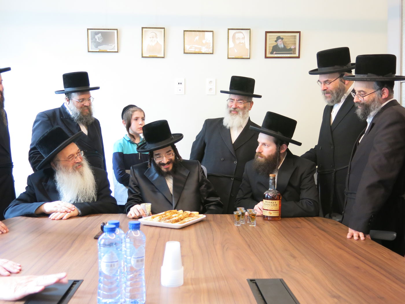 הרב חיים מאיר רוקח בביקור אצל הרה"ג פנחס פאדווא