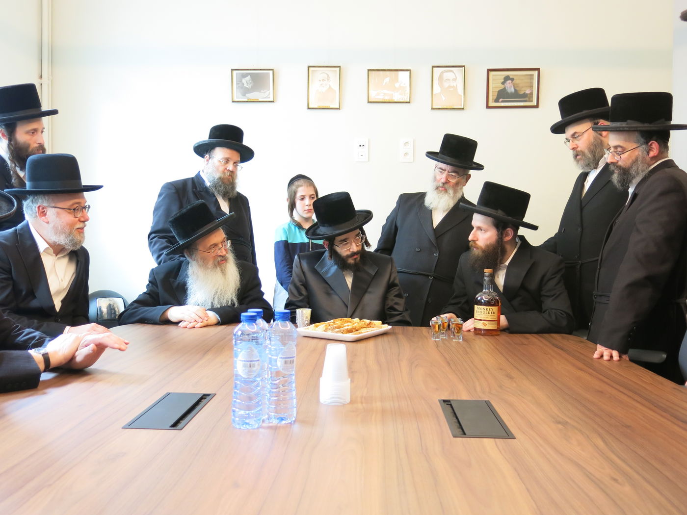 הרב חיים מאיר רוקח בביקור אצל הרה"ג פנחס פאדווא