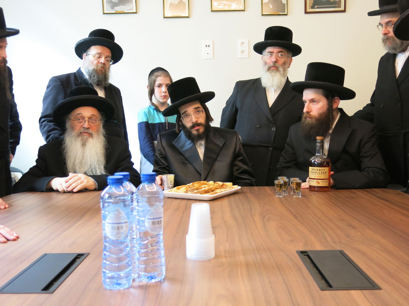 הרב חיים מאיר רוקח בביקור אצל הרה"ג פנחס פאדווא