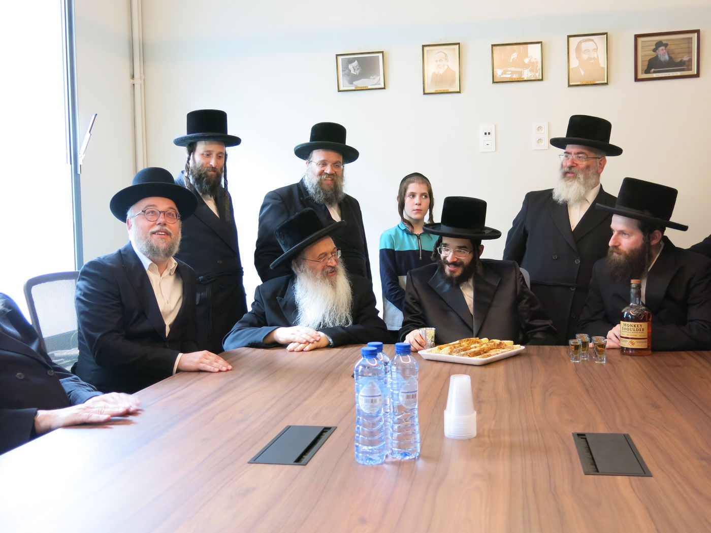 הרב חיים מאיר רוקח בביקור אצל הרה"ג פנחס פאדווא