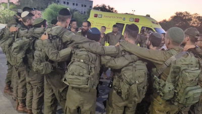  "אני בטוח שתעשו את המשימה על הצד הטוב ביותר. תלחמו, תנצחו, ותביאו את החטופים הביתה. ברוכים הבאים."