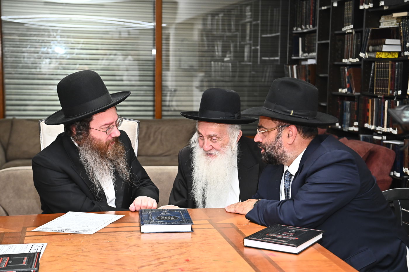 ילדי סוכת דוד אצל הגר"ע פריד