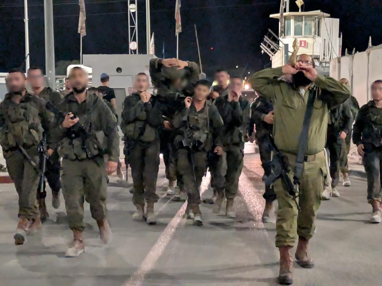 עם סיום המסע ותקיעת שופר סמלית, נשא דברים גם הרב שאול עבדיאל, מרבני עמותת נצח יהודה