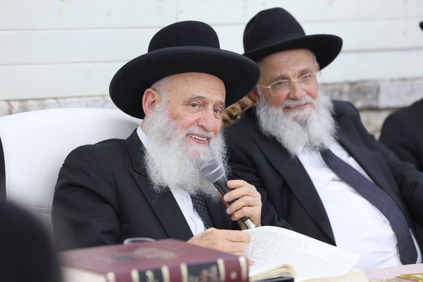 תלמידי 'לבב חכמה' במבחן סיכה אצל הגר"ר אלבז