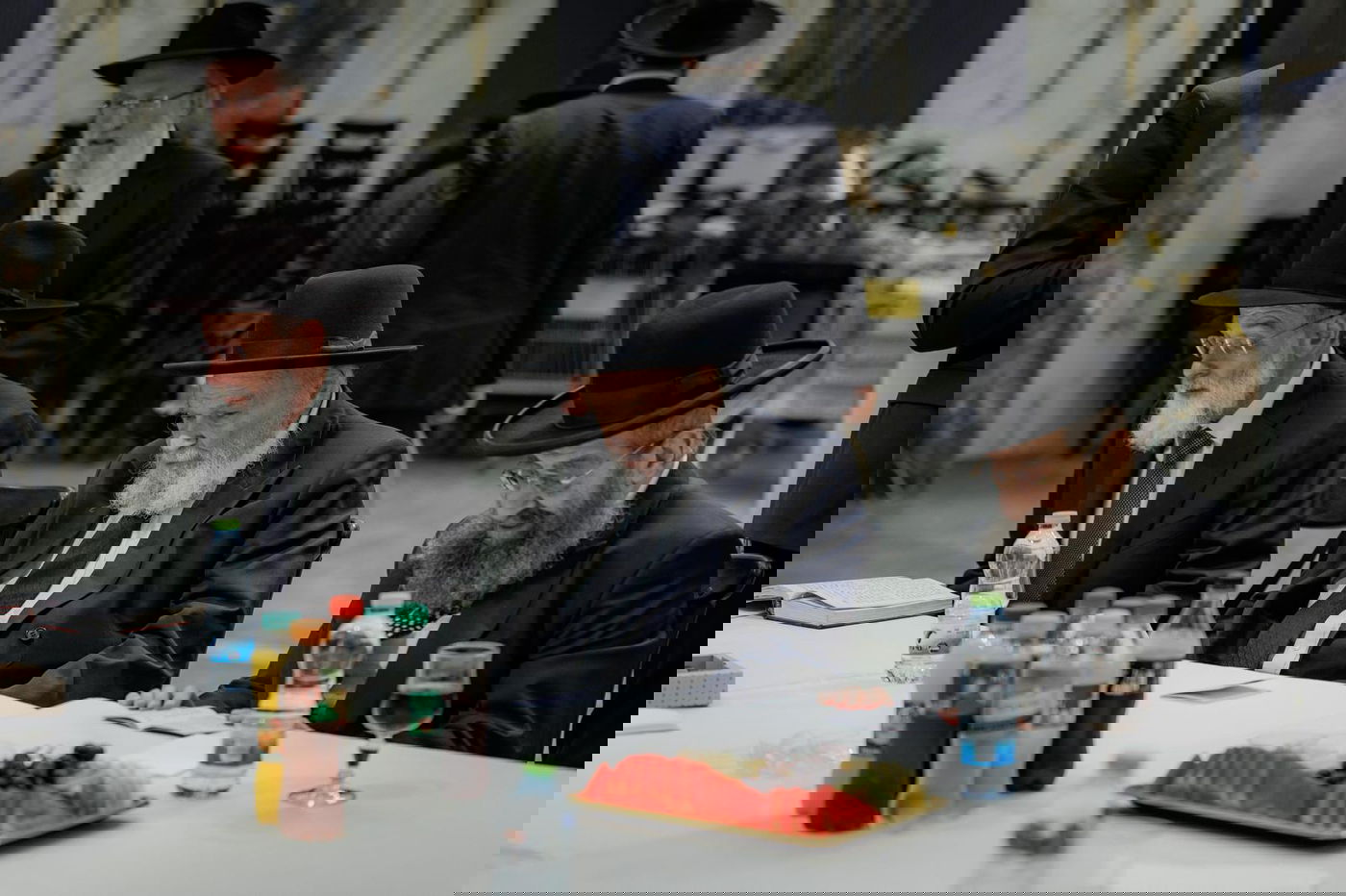 מעמד סדר הכנה לישיבה שע"י ארגון 'דרשו'