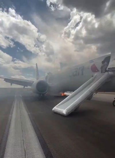 רגע לפני אסון | מגדל הפיקוח הודיע למטוס שעמד להמריא: "אתה בוער" 