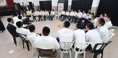 ערב הכנה לבחורים ברכסים העולים לישיבות הגדולות