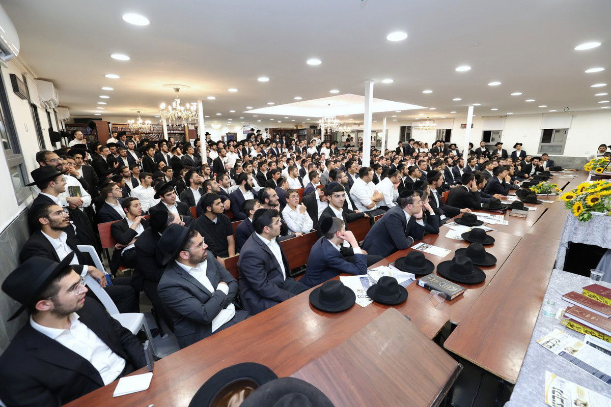 כינוס תלמידי הישיבות לקראת בין הזמנים