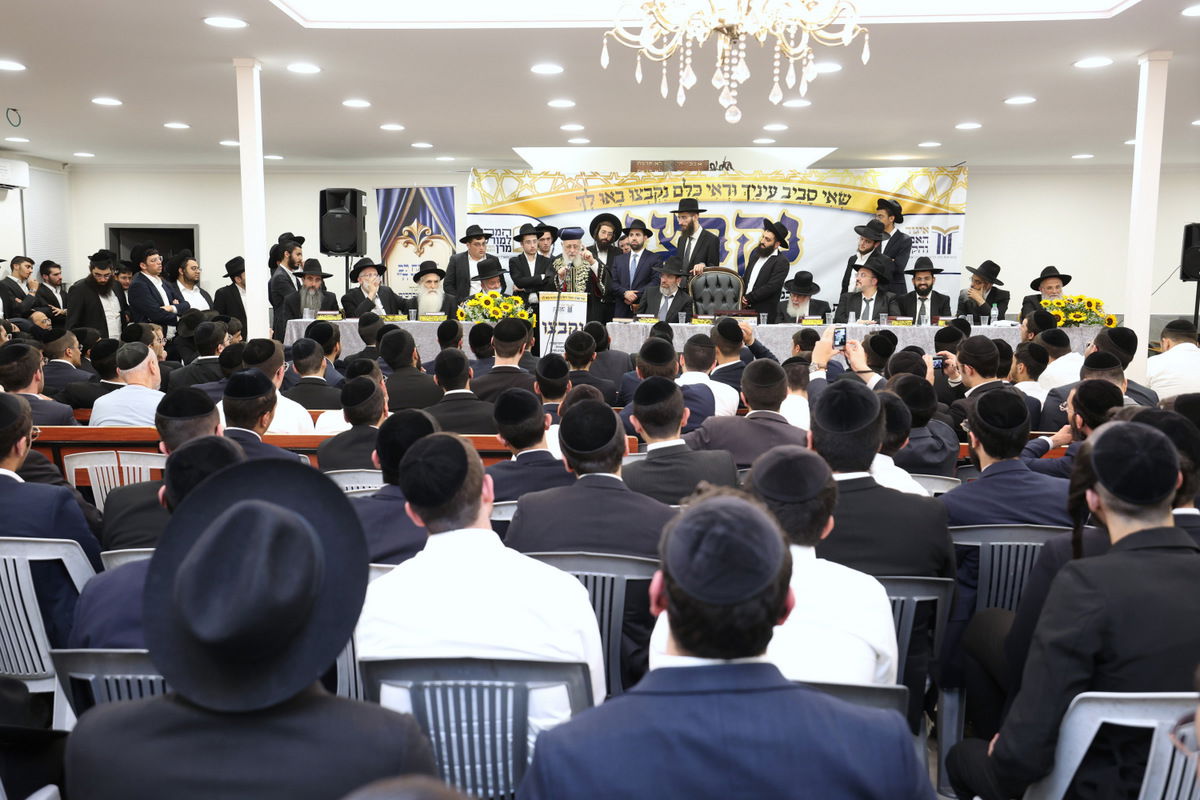 כינוס תלמידי הישיבות לקראת בין הזמנים