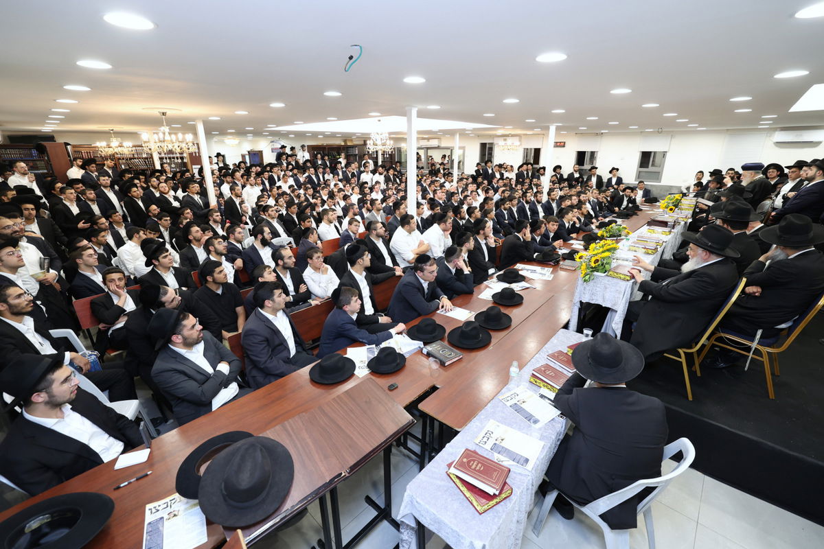 כינוס תלמידי הישיבות לקראת בין הזמנים