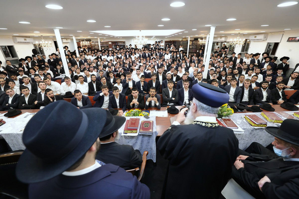 כינוס תלמידי הישיבות לקראת בין הזמנים