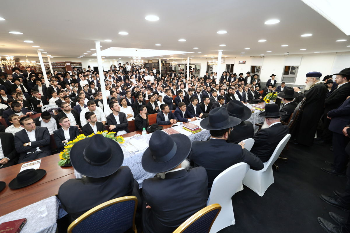 כינוס תלמידי הישיבות לקראת בין הזמנים