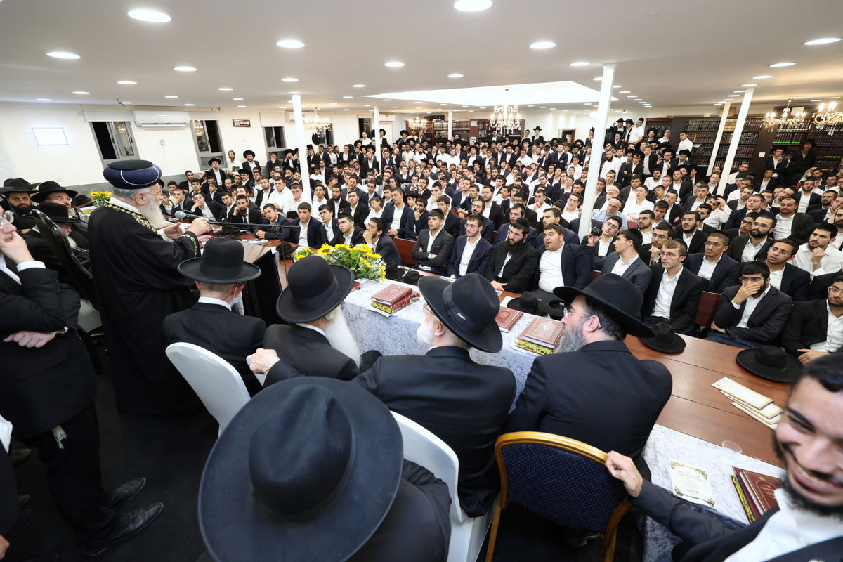 כינוס תלמידי הישיבות לקראת בין הזמנים