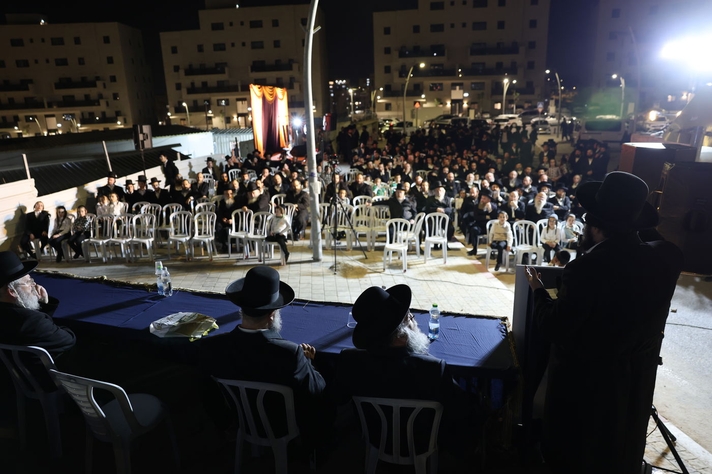 הנחת אבן הפינה לקהילת הגר"ש אלתר בבית שמש