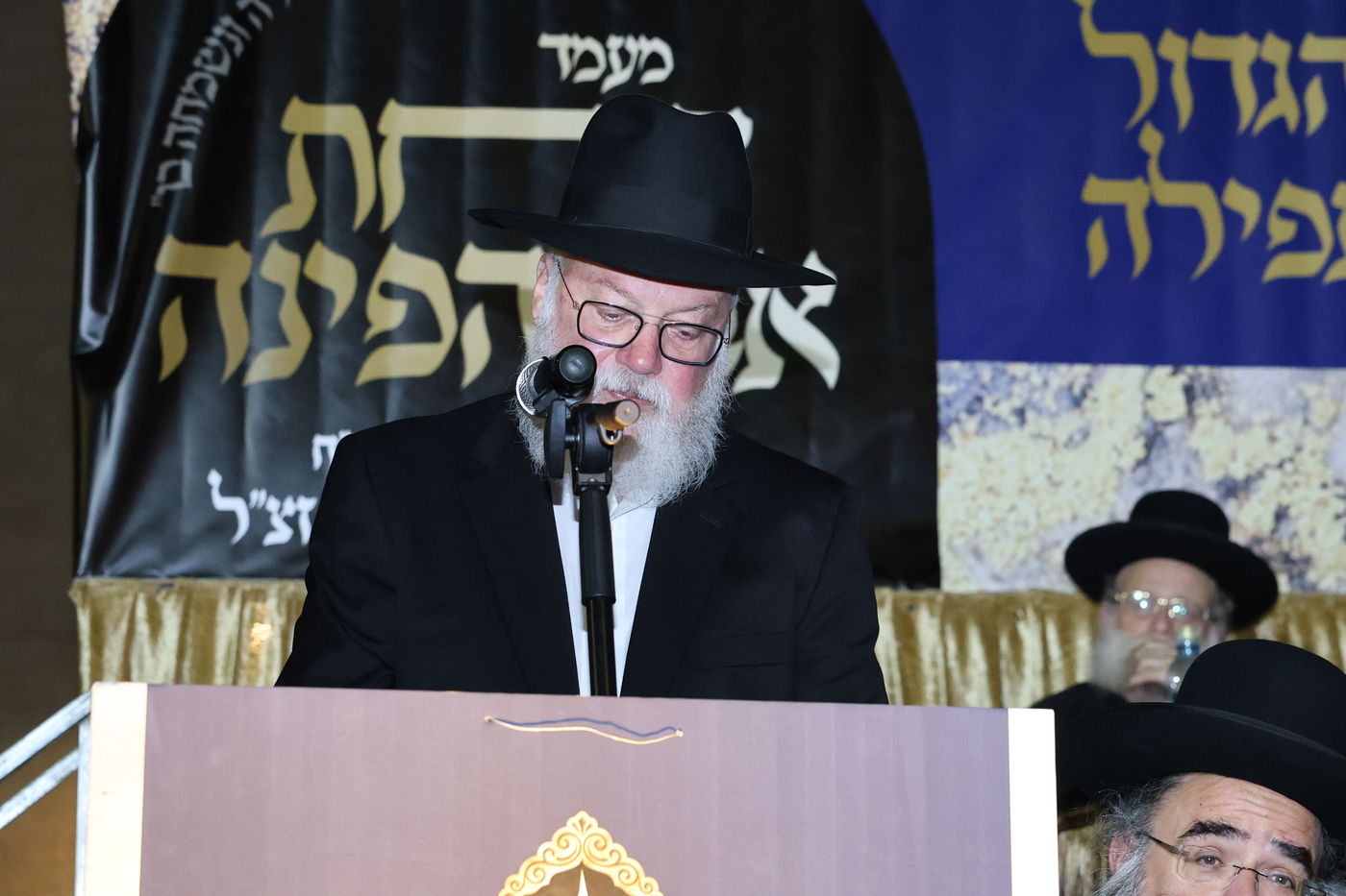 הנחת אבן הפינה לקהילת הגר"ש אלתר בבית שמש