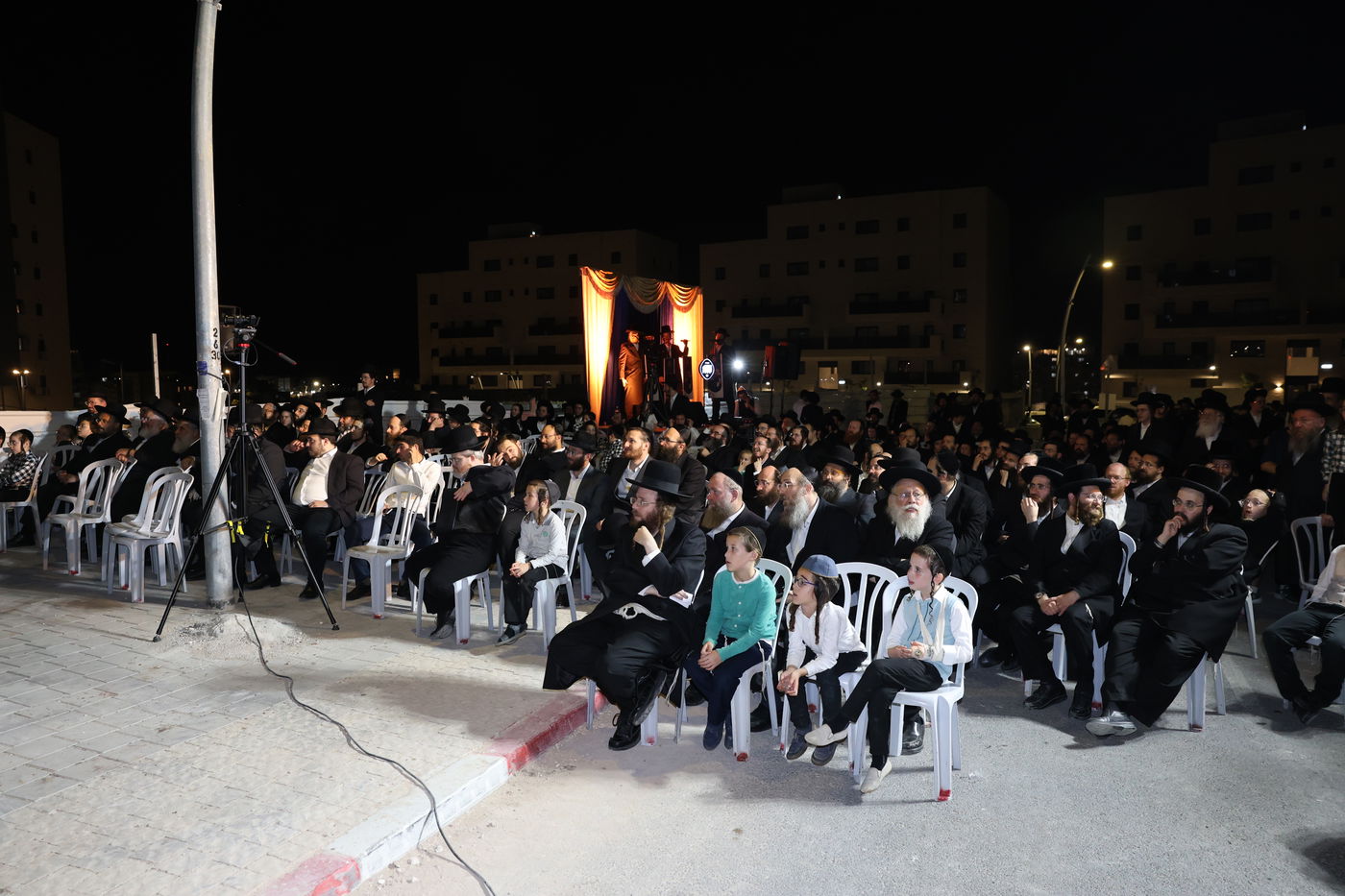 הנחת אבן הפינה לקהילת הגר"ש אלתר בבית שמש