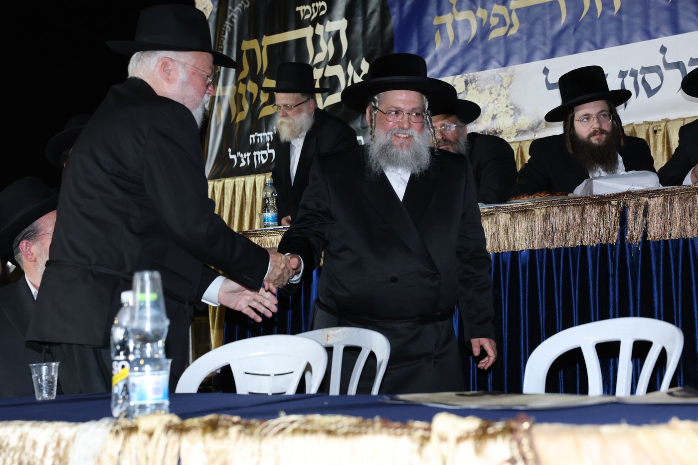 הנחת אבן הפינה לקהילת הגר"ש אלתר בבית שמש