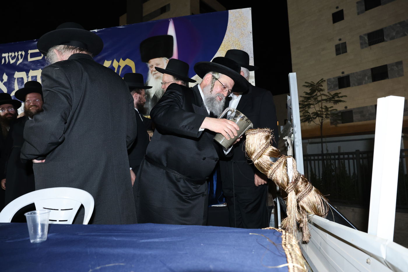 הנחת אבן הפינה לקהילת הגר"ש אלתר בבית שמש