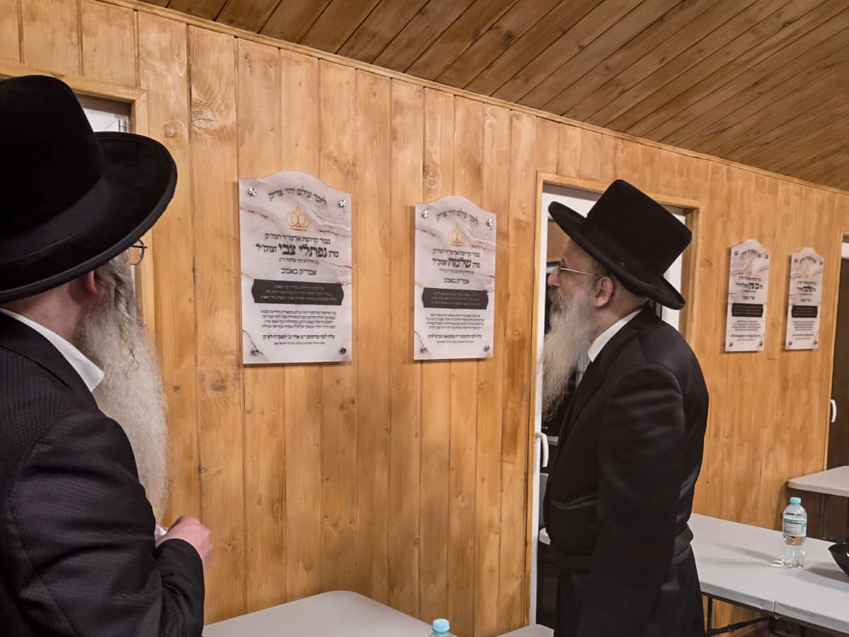 הגה"צ רבי יהושע רובין, אב"ד באבוב 45 במסע הקודש באירופה