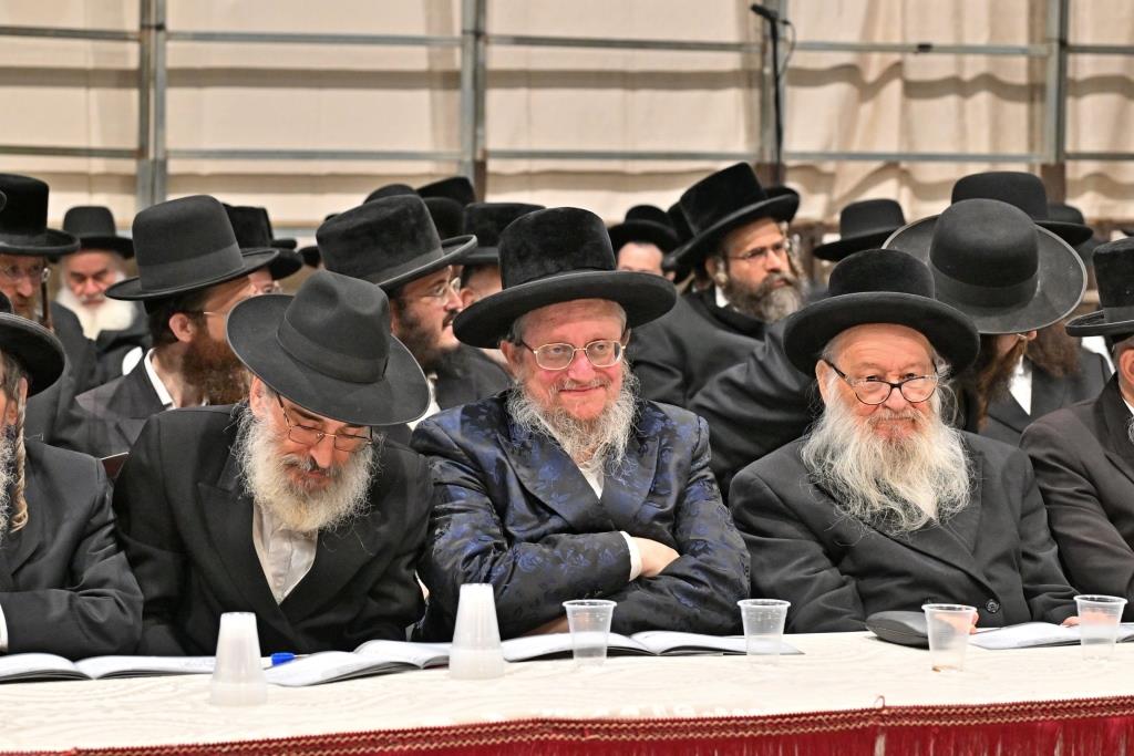 האדמו"ר מראדז'ין במעמד