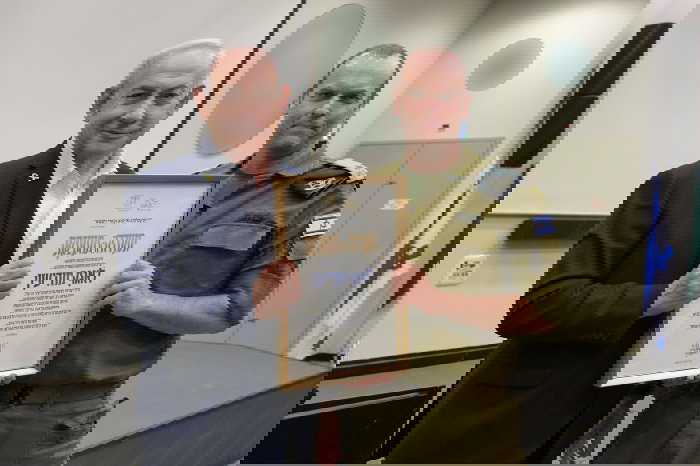 ביקור ראש הממשלה בנימין נתניהו באגף המודיעין