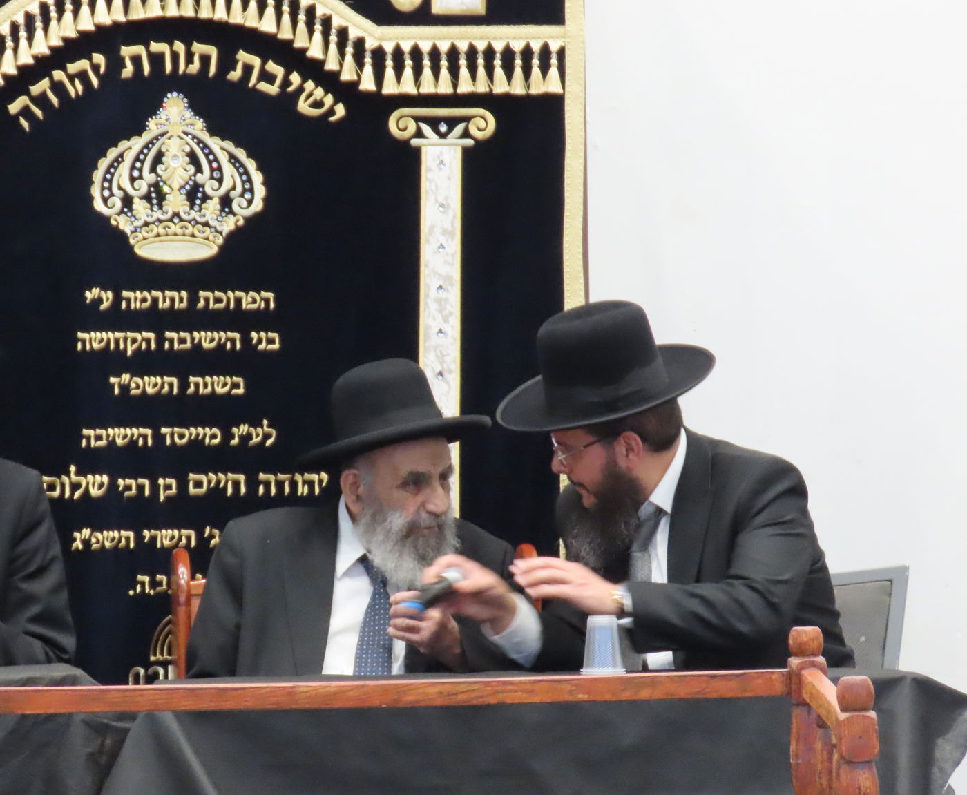 הגר"מ צדקה בישיבת "תורת יהודה" 