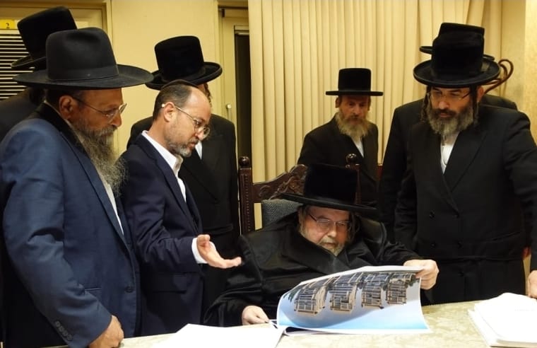 ד.ש קבוצת רכישה משיקה קבוצת רכישה לחסידי בעלזא בגבעת זאב