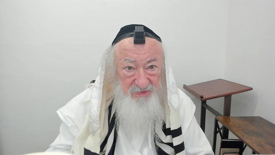 הרב יעקב דוד סטפנסקי בשיעור על מסכת סנהדרין