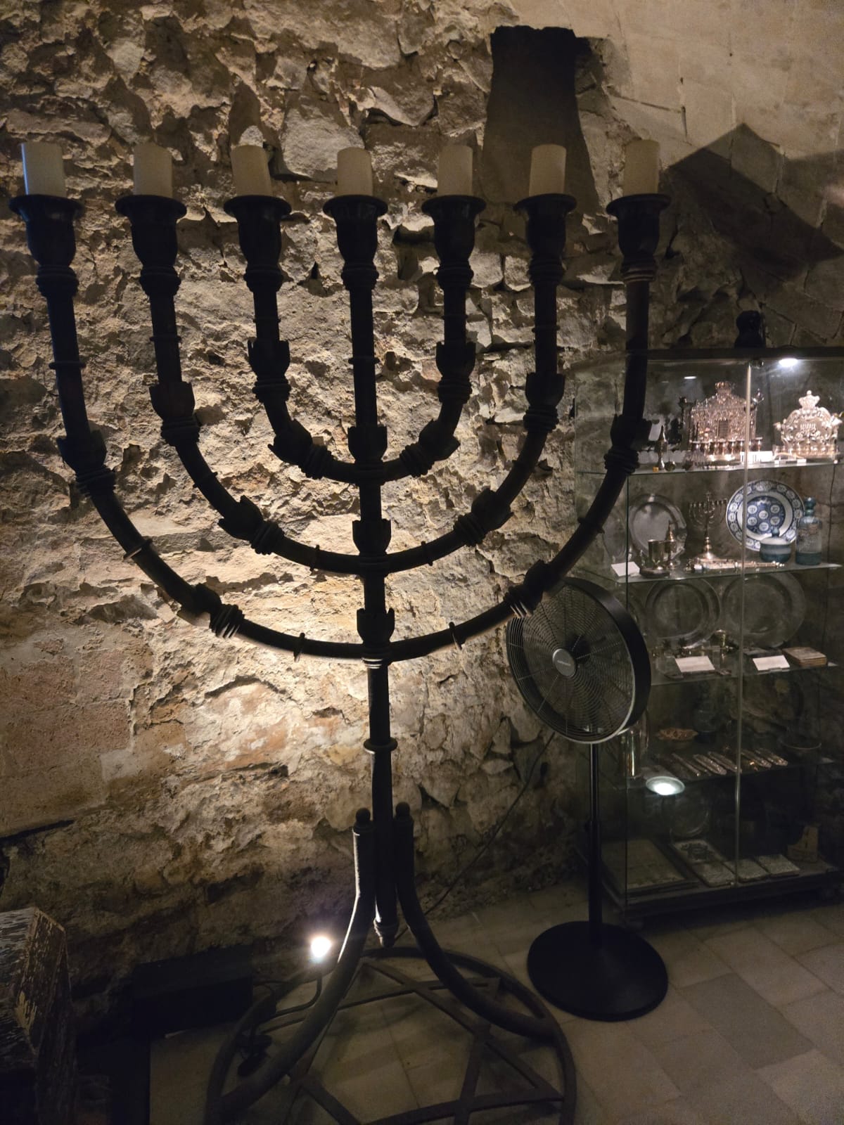 צורת המנורה במוזאונים ברחבי רומא