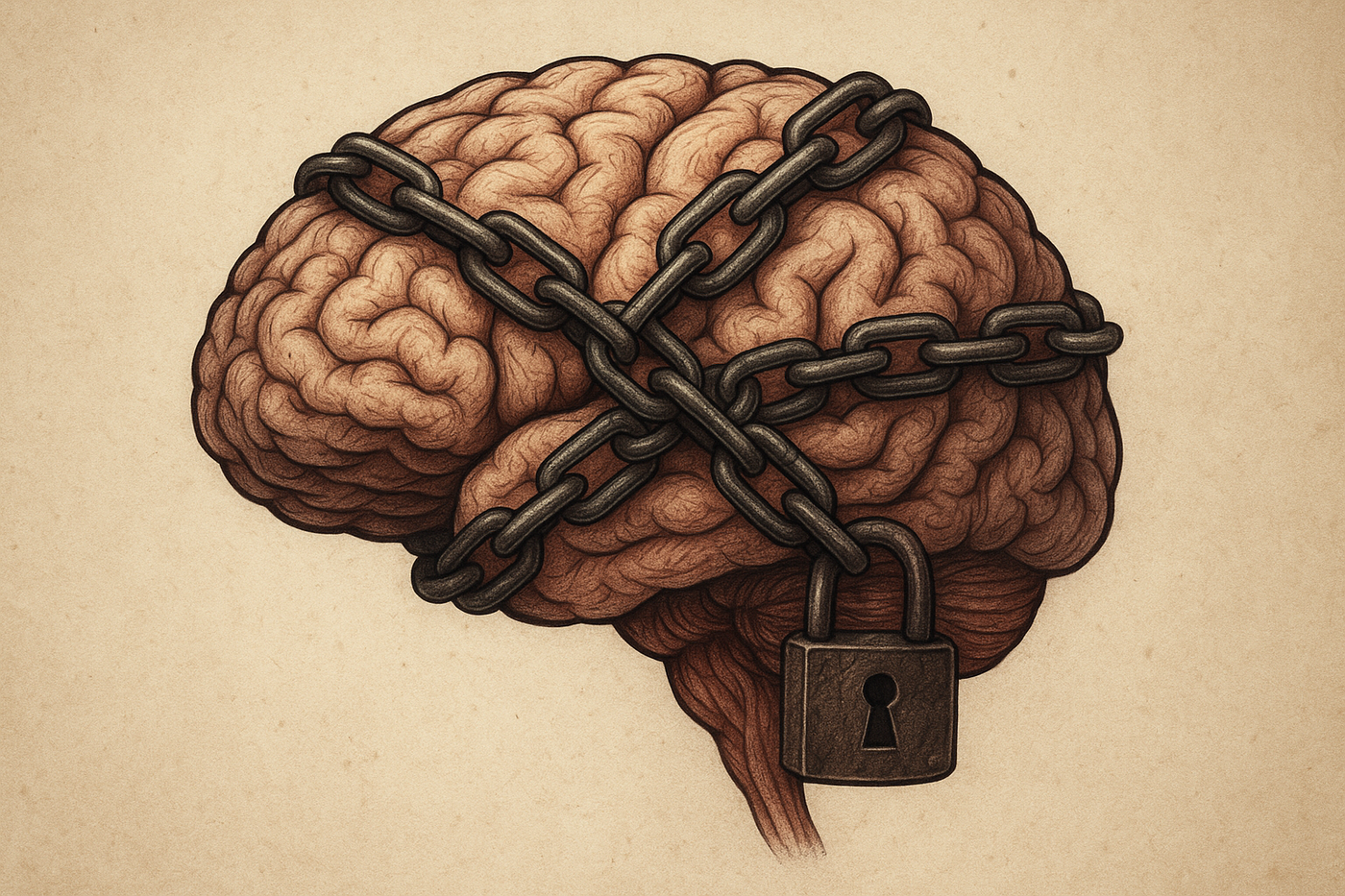 כשהמוח כבול בכבלים שהוא שם לעצמו