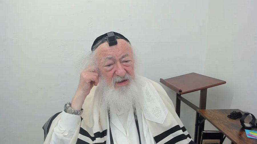 הרב יעקב דוד סטפנסקי בשיעור על מסכת סנהדרין