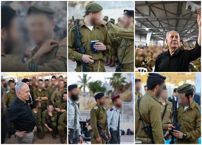 נתניהו ביחידת חשמונאים, והטקס בכותל