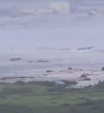 גלי צונאמי נמוכים בחופי האי קמצ'טקה במזרח רוסיה