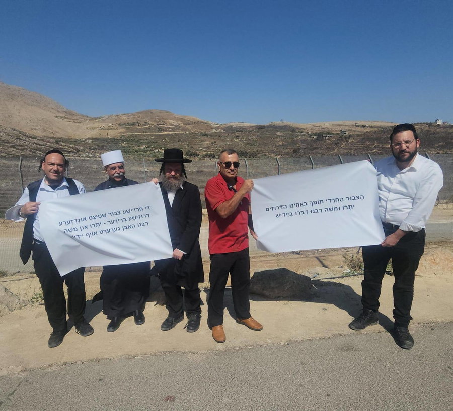 ישראל שפירא והדרוזים